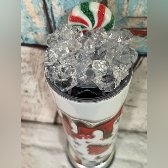 Christmas Tree Cakes Stainless Steel 20 Ounce Iced Tumbler New - Picture 3 of 6